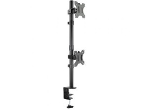 Soporte de Mesa para 2 Monitores TooQ DB1233TNV-B Giratorio Inclinable