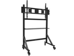 Soporte de Suelo Ajustable con Ruedas TooQ FS20105M-B para TV 60-105"