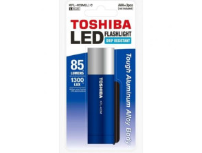 Añadir a la cesta Linterna Toshiba KFL-403M con 85 lúmenes y 3 pilas AAA Linterna Toshiba KFL-403M con 85 lúmenes y 3 pilas AAA