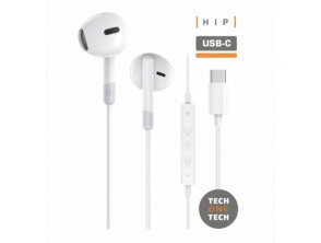 Auriculares Intrauditivos Tech One Tech earTECH TEC1301/ con Micrófono/ USB Tipo-C