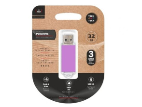 Añadir a la cesta Pendrive 32GB Tech One Tech Basic USB 2.0 - Púrpura Claro Pendrive 32GB Tech One Tech Basic USB 2.0 - Púrpura Claro