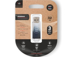 Añadir a la cesta Pendrive Tech One Tech Be B&W USB 2.0 32GB Pendrive Tech One Tech Be B&W USB 2.0 32GB