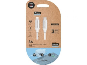 Añadir a la cesta Cable USB Tipo C Lightning Tech One Tech 20W 480Mbps 1m Cable USB Tipo C Lightning Tech One Tech 20W 480Mbps 1m