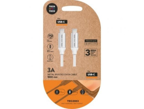 Añadir a la cesta Cable USB Tipo-C Tech One Tech TEC2204 - 1m (480Mbps, Hasta 20W) Cable USB Tipo-C Tech One Tech TEC2204 - 1m (480Mbps, Hasta 20W)