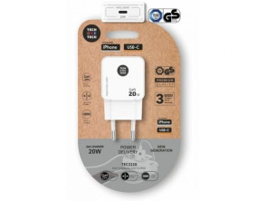 Añadir a la cesta Cargador de Pared GaN Tech One Tech TEC2220 | 20W USB Tipo-C Cargador de Pared GaN Tech One Tech TEC2220 | 20W USB Tipo-C