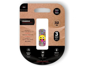 Añadir a la cesta Pendrive Tech One Tech 32GB Emoji Guiño USB 2.0 Pendrive Tech One Tech 32GB Emoji Guiño USB 2.0