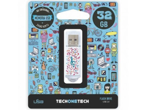 Añadir a la cesta Pendrive 32GB Tech One Tech Music Dream USB 2.0 Pendrive 32GB Tech One Tech Music Dream USB 2.0