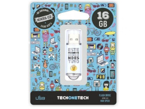 Añadir a la cesta Pendrive 16GB Tech One Tech No Es Tuyo USB 2.0 Pendrive 16GB Tech One Tech No Es Tuyo USB 2.0