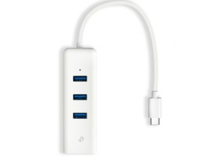 Hub USB Tipo-C 3.0 TP-Link UE330C con 3xUSB y 1xRJ45