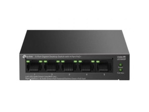 Switch TP-Link LS105GP 5 Puertos RJ-45 10/100 - Conectividad de Red Doméstica/oficina