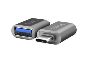 ADAPTADOR USB-C 3.2 MACHO A USB 3.2 TIPO A HEMBRA 10GB/S PACK 2 UDS NEGRO - USB Tipo-C Macho - USB Hembra