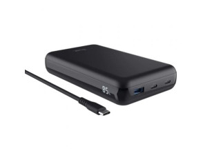 Batería Externa Trust Laro 20000mAh 100W Negra - Powerbank para Smartphones