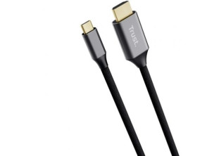 Cable Conversor HDMI Macho a USB Tipo-C Trust CALYX 4K - HDMI Macho/ 2m
