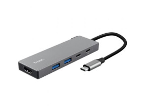 Docking USB Tipo-C Trust Dalyx 2xUSB 1xHDMI 4K - Accesorio Portátil