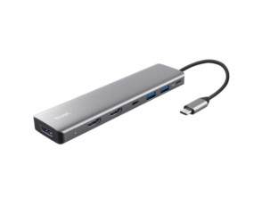 Trust Dalyx Docking USB Tipo-C / 2xUSB / 2xHDMI 4K / 1xDisplayPort / 1xUSB Tipo-C PD