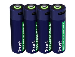 Pack de 4 Pilas AA Trust 25631 - Energía Confiable para tus Dispositivos