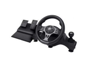 Volante y Pedales Trust GXT 289 MOVI - Experiencia de Juego Realista