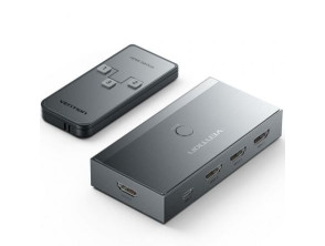 Switch HDMI Vention 8K 2.1 - Conmutador AKRH0 HDMI Hembra/3x HDMI Hembra
