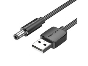 Añadir a la cesta Cable Alimentación Vention USB Macho - DC 3.5mm Macho/ 1.5m Cable Alimentación Vention USB Macho - DC 3.5mm Macho/ 1.5m