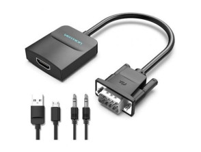Cable Conversor Vention ACNBF/ VGA Macho - HDMI Hembra/ 1m