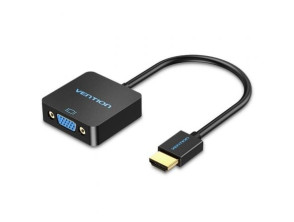 Añadir a la cesta Conversor Vention ACPBB/ HDMI Macho - VGA Hembra/ 15cm - Negro Conversor Vention ACPBB/ HDMI Macho - VGA Hembra/ 15cm - Negro