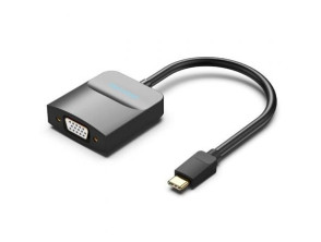 Añadir a la cesta Adaptador USB Tipo-C Vention TDDBB - USB Tipo-C Macho - VGA Hembra Adaptador USB Tipo-C Vention TDDBB - USB Tipo-C Macho - VGA Hembra