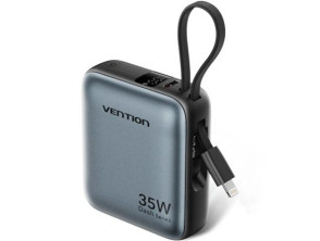 Powerbank 10000mAh Vention FHFN0/ 35W/ Gris