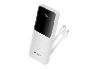 Powerbank Vention 10000mAh Blanca 22.5W - Accesorio Smartphone