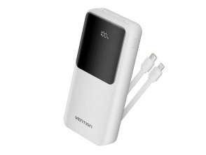 Powerbank Vention 20000mAh Blanca 22.5W