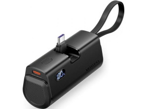 Powerbank 4800mAh Vention FHQB0/ 22.5W/ Negra