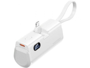 Powerbank Vention 4800mAh Blanca 22.5W