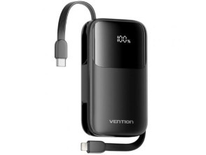 Añadir a la cesta Powerbank Vention 10000mAh 22.5W - Color Negro Powerbank Vention 10000mAh 22.5W - Color Negro
