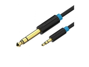 Añadir a la cesta Cable Estéreo Vention 1m, Jack 6.5 Macho - Jack 3.5 Macho Cable Estéreo Vention 1m, Jack 6.5 Macho - Jack 3.5 Macho
