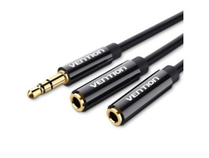 Añadir a la cesta Cable Estéreo Vention BBSBY 30cm Jack 3.5 Macho a 2x Jack 3.5 Hembra Cable Estéreo Vention BBSBY 30cm Jack 3.5 Macho a 2x Jack 3.5 Hembra