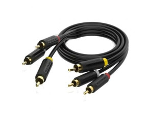 Añadir a la cesta Cable Estéreo Vention 3x RCA Macho - 3x RCA Macho/ 2m Cable Estéreo Vention 3x RCA Macho - 3x RCA Macho/ 2m