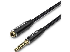 Cable Estéreo Vention Jack 3.5 Macho a Jack 3.5 Hembra - 5m