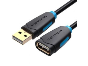 Añadir a la cesta Cable Alargador USB 2.0 Vention CBCBD 50cm - USB Macho a Hembra Cable Alargador USB 2.0 Vention CBCBD 50cm - USB Macho a Hembra