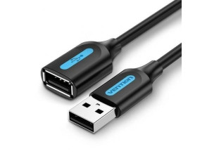 Cable Alargador USB 2.0 Vention 5m - Macho a Hembra 480Mbps