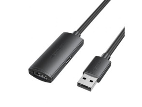 Cable Alargador USB 2.0 Vention CBKBL 10m - USB Macho a USB Hembra 480Mbps
