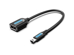 Añadir a la cesta Cable USB 2.0 Vention CCUBB/ USB Mini-B Macho - USB Hembra/ 480Mbps/ 15cm Cable USB 2.0 Vention CCUBB/ USB Mini-B Macho - USB Hembra/ 480Mbps/ 15cm