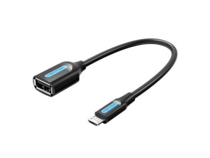 Añadir a la cesta Cable USB 2.0 Vention CCUBB/ MicroUSB Macho - USB Hembra/ 480Mbps/ 15cm Cable USB 2.0 Vention CCUBB/ MicroUSB Macho - USB Hembra/ 480Mbps/ 15cm