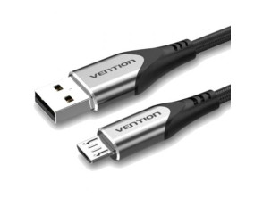 Añadir a la cesta Cable USB Vention COAHF 2.0 - Macho a MicroUSB Macho 1m 480Mbps 60W Cable USB Vention COAHF 2.0 - Macho a MicroUSB Macho 1m 480Mbps 60W