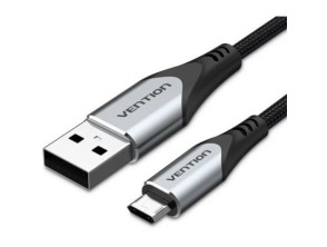 Añadir a la cesta Cable USB 2.0 Vention COCHD 480Mbps 50cm - USB Macho a MicroUSB Macho Cable USB 2.0 Vention COCHD 480Mbps 50cm - USB Macho a MicroUSB Macho
