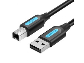 Añadir a la cesta Cable Impresora Vention COQBL USB 2.0 Tipo-B Macho a USB Macho 480Mbps 10m Cable Impresora Vention COQBL USB 2.0 Tipo-B Macho a USB Macho 480Mbps 10m