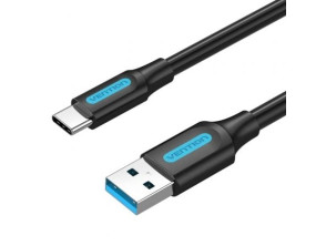 Añadir a la cesta Cable USB 3.0 Tipo-C Vention COZBG 1.5m - USB Macho a USB Tipo-C Macho 5Gbps 60W Cable USB 3.0 Tipo-C Vention COZBG 1.5m - USB Macho a USB Tipo-C Macho 5Gbps 60W