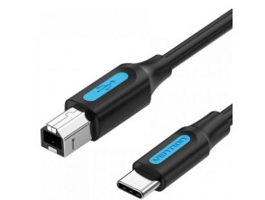 Añadir a la cesta Cable USB Vention CQUBG 2.0 Impresora Tipo-B Macho a Tipo-C Macho 1.5m - 480Mbps Cable USB Vention CQUBG 2.0 Impresora Tipo-B Macho a Tipo-C Macho 1.5m - 480Mbps