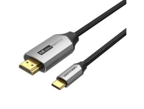 Cable Conversor HDMI 2.0 4K Vention CRBBF 1m - USB Tipo-C Macho a HDMI Macho