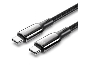 Cable USB Tipo-C 100W Vention CTKBAV 5A - 1.2m Hasta 100W 480Mbps
