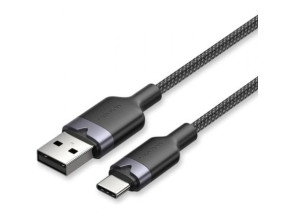Cable USB 2.0 Tipo-C Vention CTNBF/ USB Tipo-C Macho - USB Macho/ Hasta 60W/ 480Mbps/ 1m