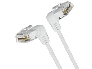 Cable de Red RJ45 UTP Vention IBOWI Cat.6A/ Cabeza Rotatoria 360º/ 3m